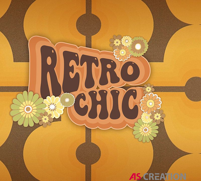 Retro Chic tapéta